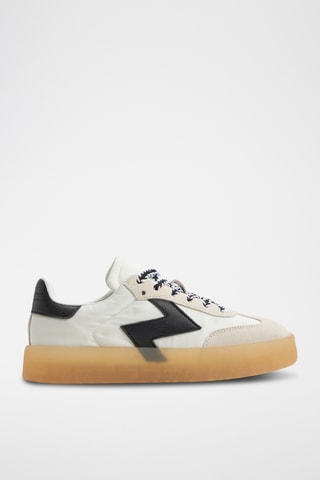 Baskets Retrostep - Blanc