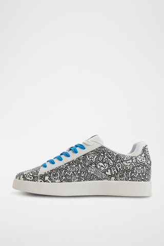 Baskets Aldo x Artist Tgoodman03 - Blanc