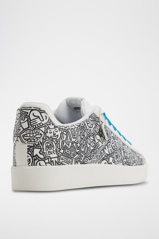 Baskets Aldo x Artist Tgoodman03 - Blanc