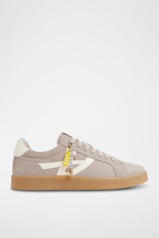 Baskets en cuir Mtl72 - Beige