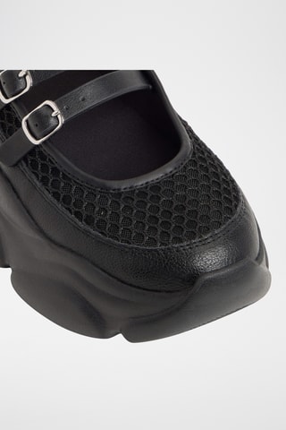 Baskets plateformes Aethera - Noir