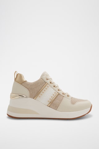 Baskets compensées Rongan - Beige