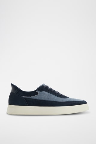 Baskets en cuir Prentice - Bleu