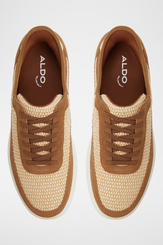 Baskets en cuir Prentice - Marron