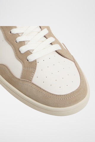 Baskets en cuir Wildbrook - Crème