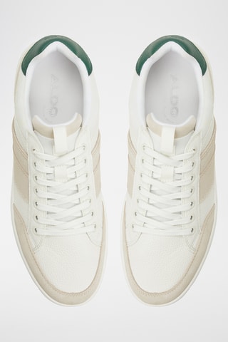 Baskets en cuir Elio - Blanc