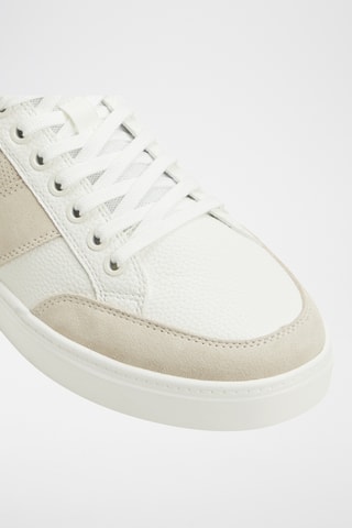 Baskets en cuir Elio - Blanc