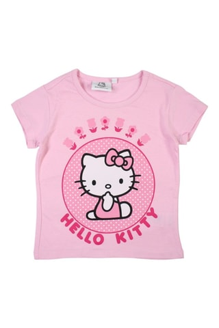 T-shirt Hello Kitty Sanrio - Roze - Wit, zwart en roze