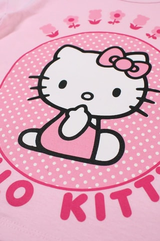 T-shirt Hello Kitty Sanrio - Roze - Wit, zwart en roze