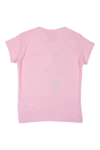 T-shirt Minnie Disney - Roze - Wit, zwart en roze
