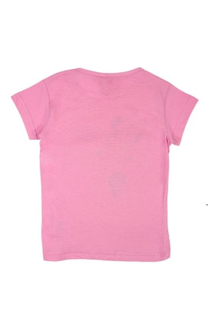 T-shirt Minnie Disney - Roze - Wit, zwart en roze