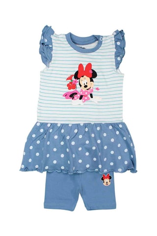Tuniek en Legging Minnie Disney Blauw - Blauw
