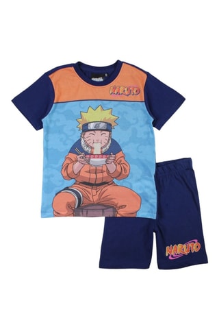 T-shirt en Short Naruto Naruto - Blauw - Geel en oranje