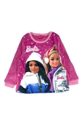 Pyjama Barbie  - Wit, zwart en roze