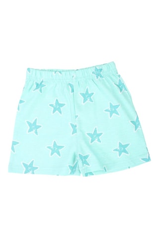 T-shirt en Short Paw Patrol - Blauw - Blauw en roze