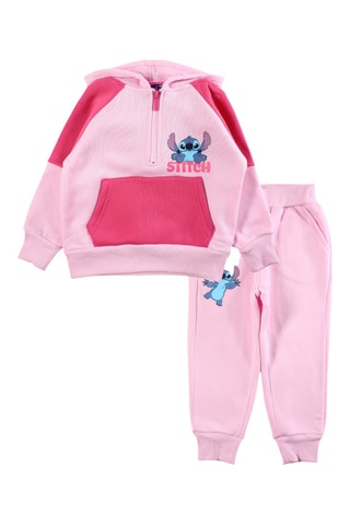 Sweater en Joggingbroek Lilo en Stitch Disney - Roze