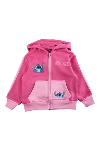 Sweater met capuchon Stitch Lilo en Stitch Disney - Fuchsia