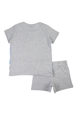T-shirt en Short Frozen Disney - Grijs - Blauw, grijs en paars