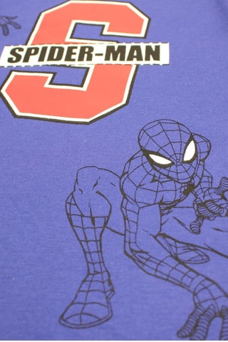 T-shirt Spider-Man Avengers Marvel - Paars - Wit, zwart, rood en paars