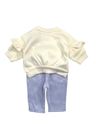 Fleece Sweater en Joggingbroek Stella en Marcus Paw Patrol  - Zwart, beige en oranje