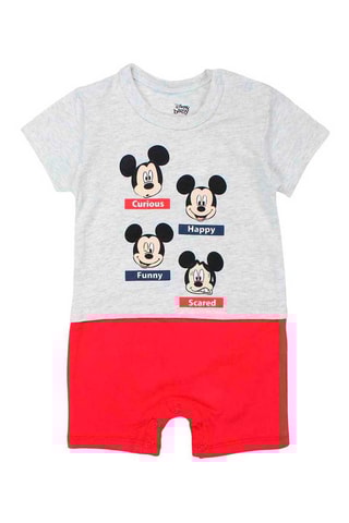 Broekpakje Mickey Disney Gemêleerd Grijs en Rood - Rood en grijs