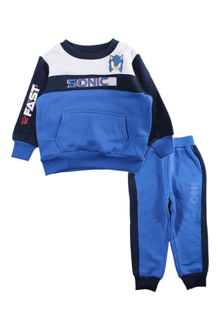 Sweater en Joggingbroek Sonic   - Marineblauw
