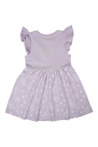 Jurk Elsa Frozen Disney - Paars - Paars