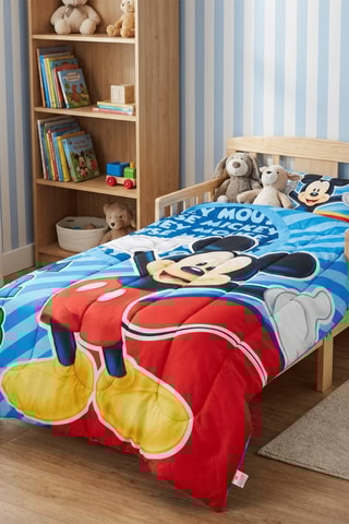 Dekbed Mickey Disney - 140 x 200 cm - Blauw