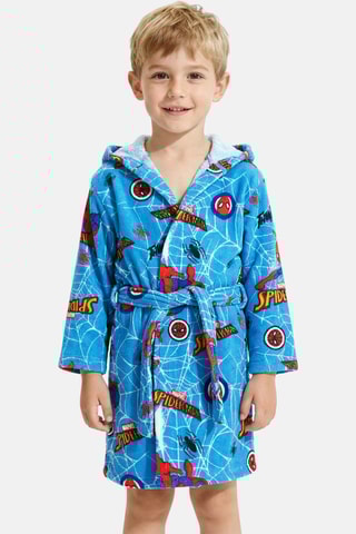 Badjas met Capuchon Spider-Man Avengers Marvel - Blauw