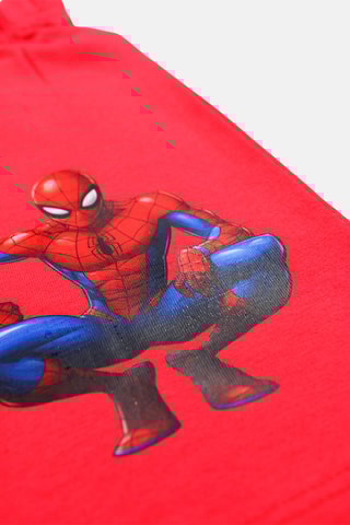 T-shirt en Short Spider-Man Avengers Marvel - Rood