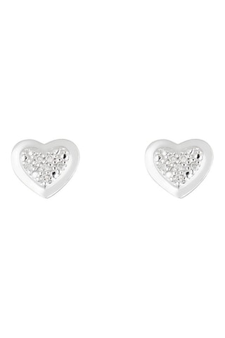 Puces Bébé d'amour Or blanc et diamants