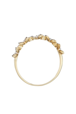 Bague Quezon - Or jaune et diamants