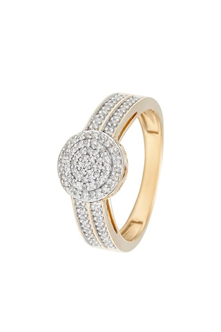 Bague First Love 
Or jaune et diamants
