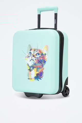 Maleta para debajo del asiento Lucca Animals - 45 cm - Verde