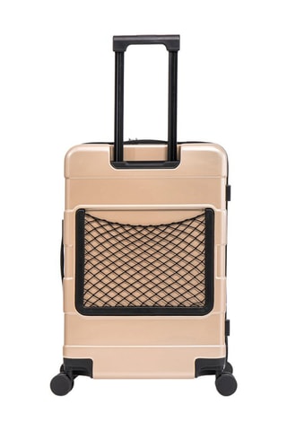 Maleta mediana Echo - 65 cm - Dorado