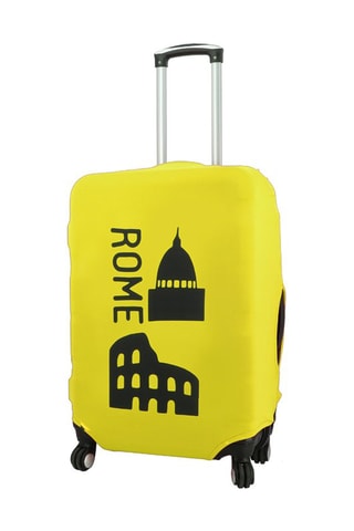 Funda de protección para maleta Aerial New York - Amarillo - 67 cm