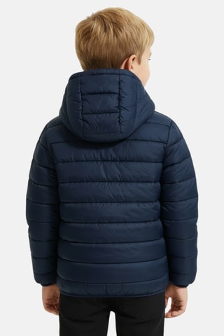 Gewatteerde Jas met Capuchon - Marineblauw Ellesse - Blauw