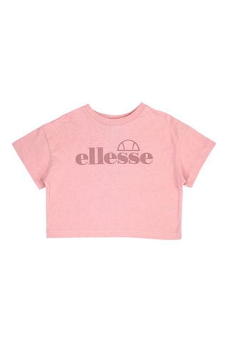 Set van 2 T-shirts en Wielrenbroekje - Roze en Wit Ellesse - Wit en roze