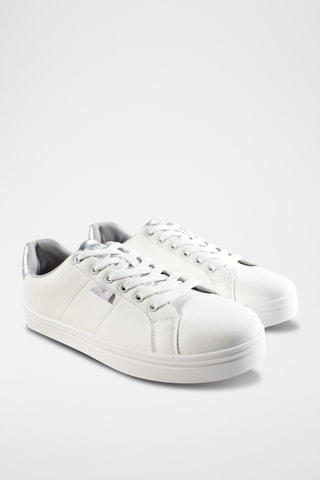 Sneakers - Wit en grijs