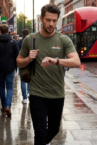 T-shirt Ellesse - Kaki