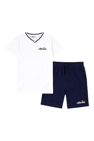 T-shirt en Short Ellesse - Wit