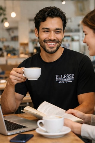 T-shirt Ellesse - Nero