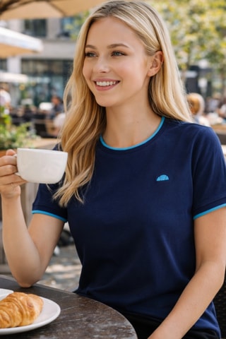 T-shirt Ellesse - Marineblauw