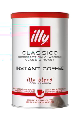 6 dozen oploskoffie Instant Coffee Illy - 95 g