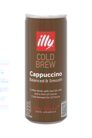 12 blikjes Cold Brew Cappuccino - 250 ml