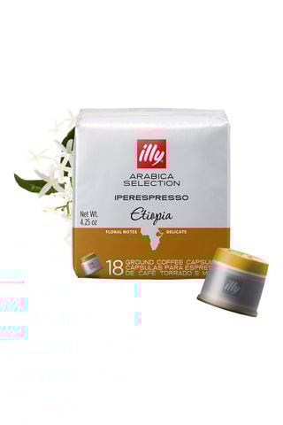 6 pakjes Iperespresso capsules Ethiopie - 18 capsules