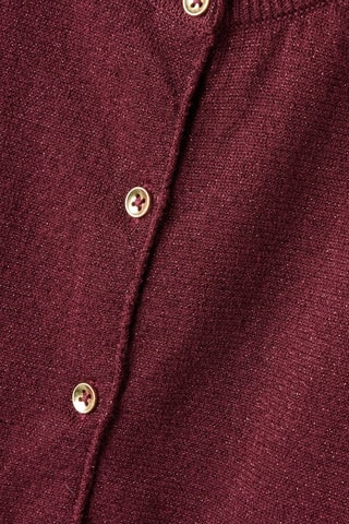 Casaco em algodão biológico - Bordô - Name It Kids