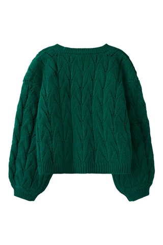 Casaco de malha - Verde - Name It Kids