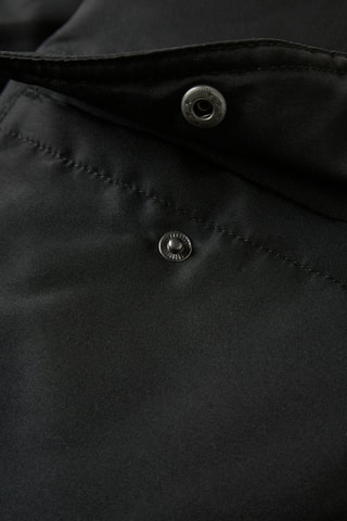 Parca com capuz - Preto - Name It Kids