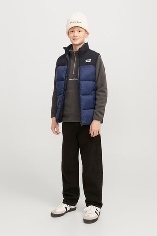 Colete acolchoado - Azul-marinho - Jack & Jones Junior